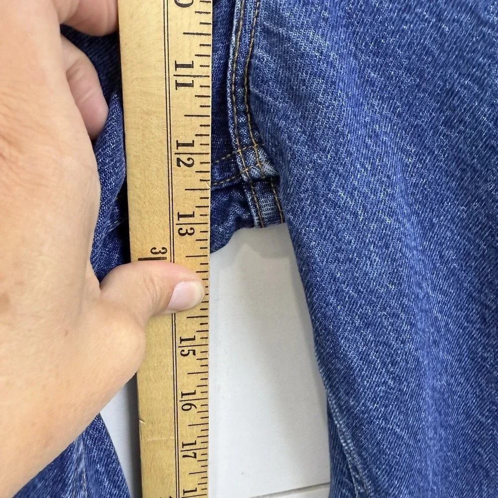 VTG Levi's 550 High Rise Relaxed Jeans 90s‎ Tapered USA Made Denim WOMEN 12